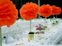 Украшения на машину, свадебный стол. Изображение 12691