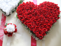 Украшения на машину, свадебный стол. Изображение 12689