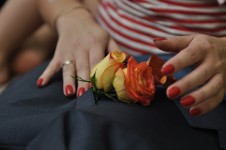 Букет невесты + бутоньерка жениха. Изображение 16595