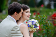 Букет невесты + бутоньерка жениха. Изображение 16591