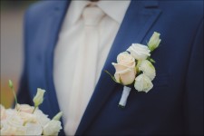 Букет невесты + бутоньерка жениха. Изображение 16590