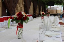 Цветочное оформление зала. Изображение 16683