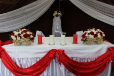 Цветочное оформление зала. Изображение 16684