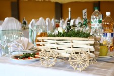 Цветочное оформление зала. Изображение 16688