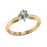 Помолвочные кольца на заказ от ювелирной компании Персей ФП. Изображение 1499