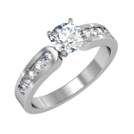 Помолвочные кольца на заказ от ювелирной компании Персей ФП. Изображение 1489