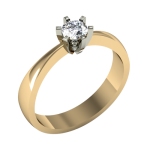 Помолвочные кольца на заказ от ювелирной компании Персей ФП. Изображение 1493