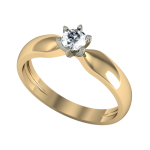 Помолвочные кольца на заказ от ювелирной компании Персей ФП. Изображение 1491