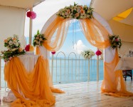 Свадебное оформление зала и выездной церемонии от свадебного дома "Семья". Изображение 17430