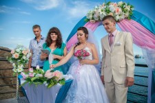 Свадебное оформление зала и выездной церемонии от свадебного дома "Семья". Изображение 17422