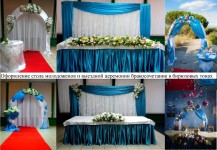 Свадебное оформление зала и выездной церемонии от свадебного дома "Семья". Изображение 17421