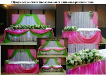 Свадебное оформление зала и выездной церемонии от свадебного дома "Семья". Изображение 17420