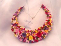 Воротнички, колье, ожерелья, обручи и веночки из полимерной глины. Изображение 24346 Воротнички, колье, ожерелья, обручи и веночки из полимерной глины. Изображение 24346