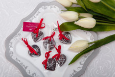 Шоколадные бонбоньерки,пригласительные и драже для кенди - баров.. Изображение 28974