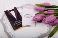 Шоколадные бонбоньерки,пригласительные и драже для кенди - баров.. Изображение 28970