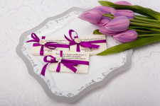 Шоколадные бонбоньерки,пригласительные и драже для кенди - баров.. Изображение 28967