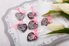 Шоколадные бонбоньерки,пригласительные и драже для кенди - баров.. Изображение 28972