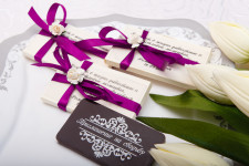 Шоколадные бонбоньерки,пригласительные и драже для кенди - баров.. Изображение 28973