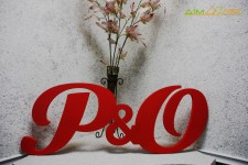 Объемные слова, даты, инициалы. Изображение 29267