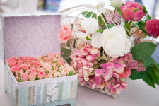 Свадьба в оттенках розового и фиолетового. Изображение 32636