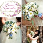 Свадебный букет,цветочные аксессуары (бутоньерки,браслетики,Веночки). Изображение 33209