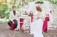 Декор выездной церемонии, фотозоны,авто. Изображение 33233