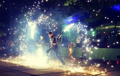 Фаер шоу на праздник. Изображение 34160