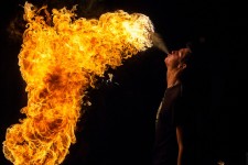 Фаер шоу на праздник. Изображение 34163