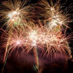 Фейерверки, фонтаны, огненные символы. Изображение 34202