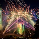 Фейерверки, фонтаны, огненные символы. Изображение 34209