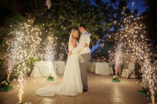 Фейерверки, фонтаны, огненные символы. Изображение 34206