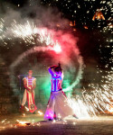 Огненно-пиротехническое шоу (фаершоу, fireshow). Изображение 35855