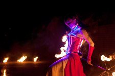 Огненно-пиротехническое шоу (фаершоу, fireshow). Изображение 35853