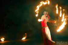 Огненно-пиротехническое шоу (фаершоу, fireshow). Изображение 35849