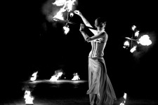 Огненно-пиротехническое шоу (фаершоу, fireshow). Изображение 35851