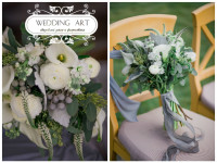 Серая fineart свадьба Ярославы и Антона. Изображение 37265