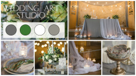 Серая fineart свадьба Ярославы и Антона. Изображение 37264