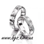 Обручальные кольца из белого золота. Изображение 44468