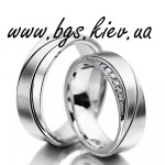 Обручальные кольца из белого золота. Изображение 44471