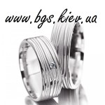 Обручальные кольца из белого золота. Изображение 44469