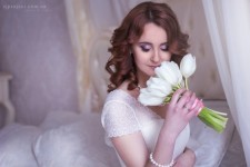 Свадебные образы от нашей команды (прическа+макияж). Изображение 3994