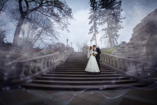 Постановочная  свадебная фотография. Изображение 4546