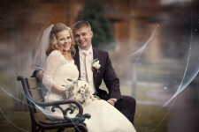 Постановочная  свадебная фотография. Изображение 4548