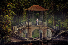 Постановочная  свадебная фотография. Изображение 4535