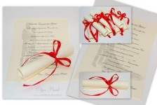 Свадебные пригласительные и бонбоньерки. Изображение 4751