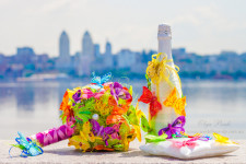 Букеты из полимерной глины и подарочные композиции. Изображение 5025