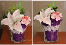 Букеты из полимерной глины и подарочные композиции. Изображение 5033