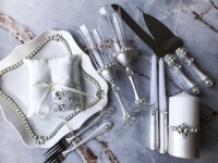 Комплекты свадебной посуды . Изображение 64954