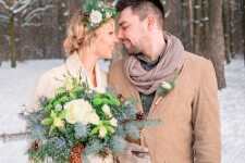 БУКЕТ НЕВЕСТЫ И БУТОНЬЕРКА. Изображение 67411