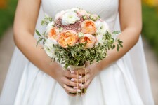 БУКЕТ НЕВЕСТЫ И БУТОНЬЕРКА. Изображение 67479